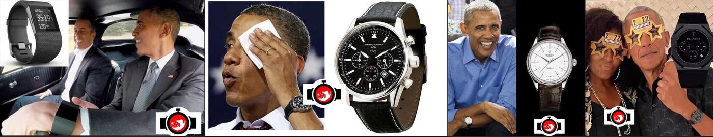 Barack Obama's Watch Collection: From Fitbit to Rolex - A Glimpse into the Former President's Timepieces